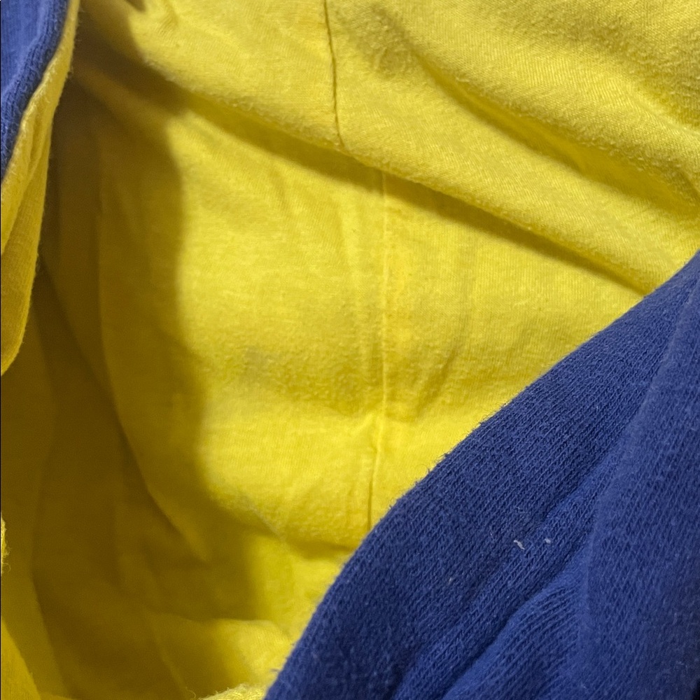 Looney Tunes Kids Blue And Yellow "World's Best Hunter" Hoodie. Size L. - Picture 6 of 8